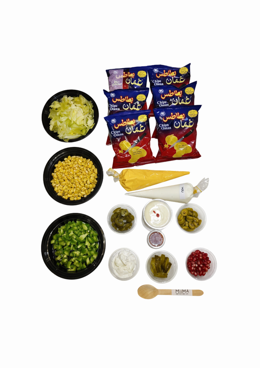 Chips Oman Salad Snack Box