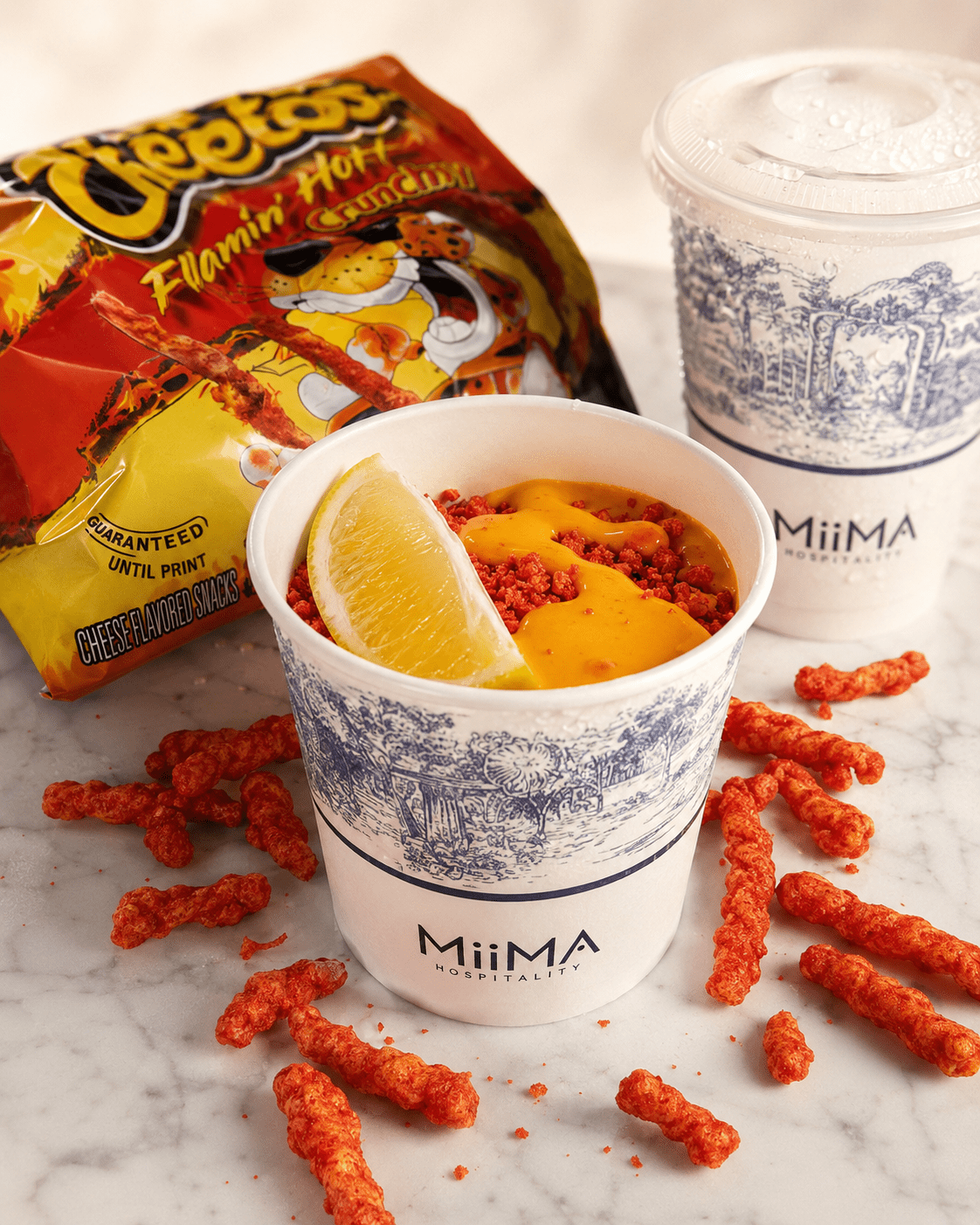 Creamy Spicy Cheetos Corn | ذرة كريمية شيتوس سبايسي - MiiMA