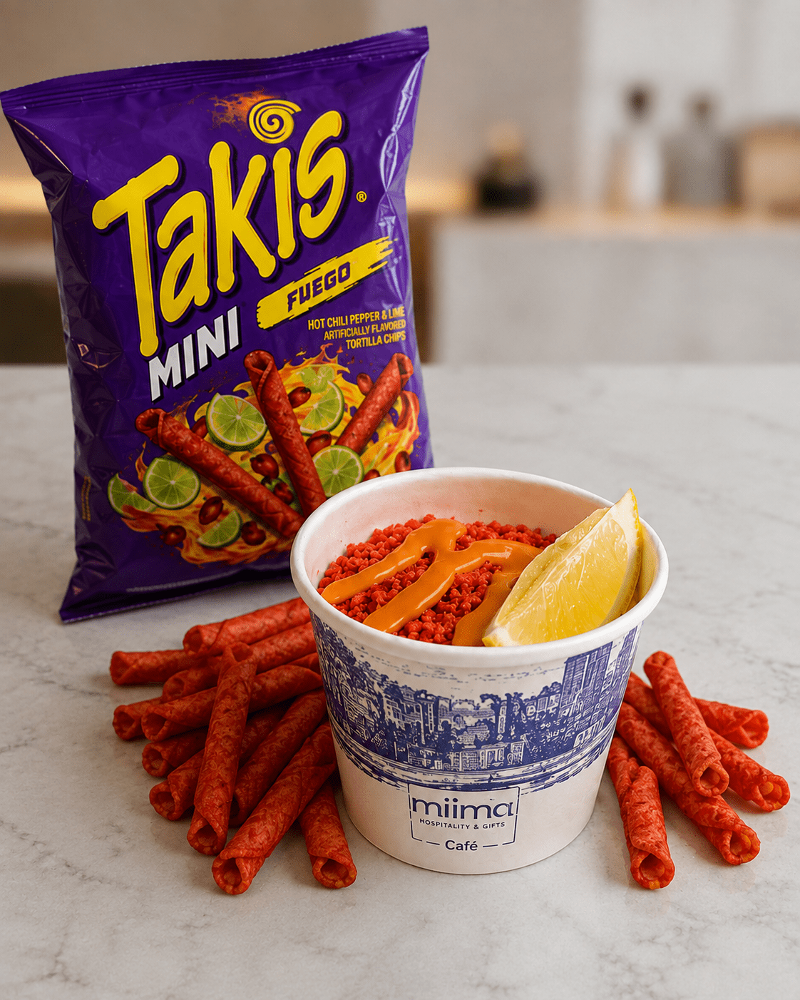 Creamy Takis Corn | ذرة كريمية تاكيس - MiiMA