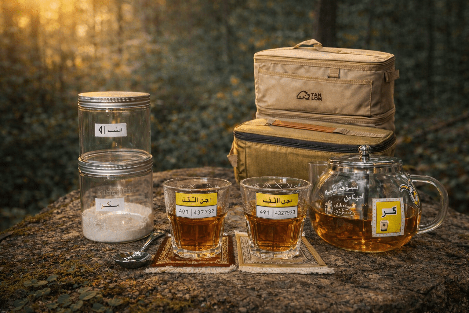 Picnic Tea Set (Small) عدة الشاي للبر - MiiMA Store