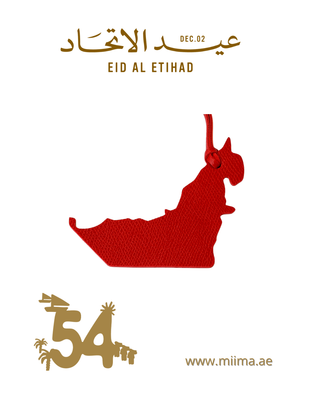 UAE Map Charm Collection - MiiMA Store