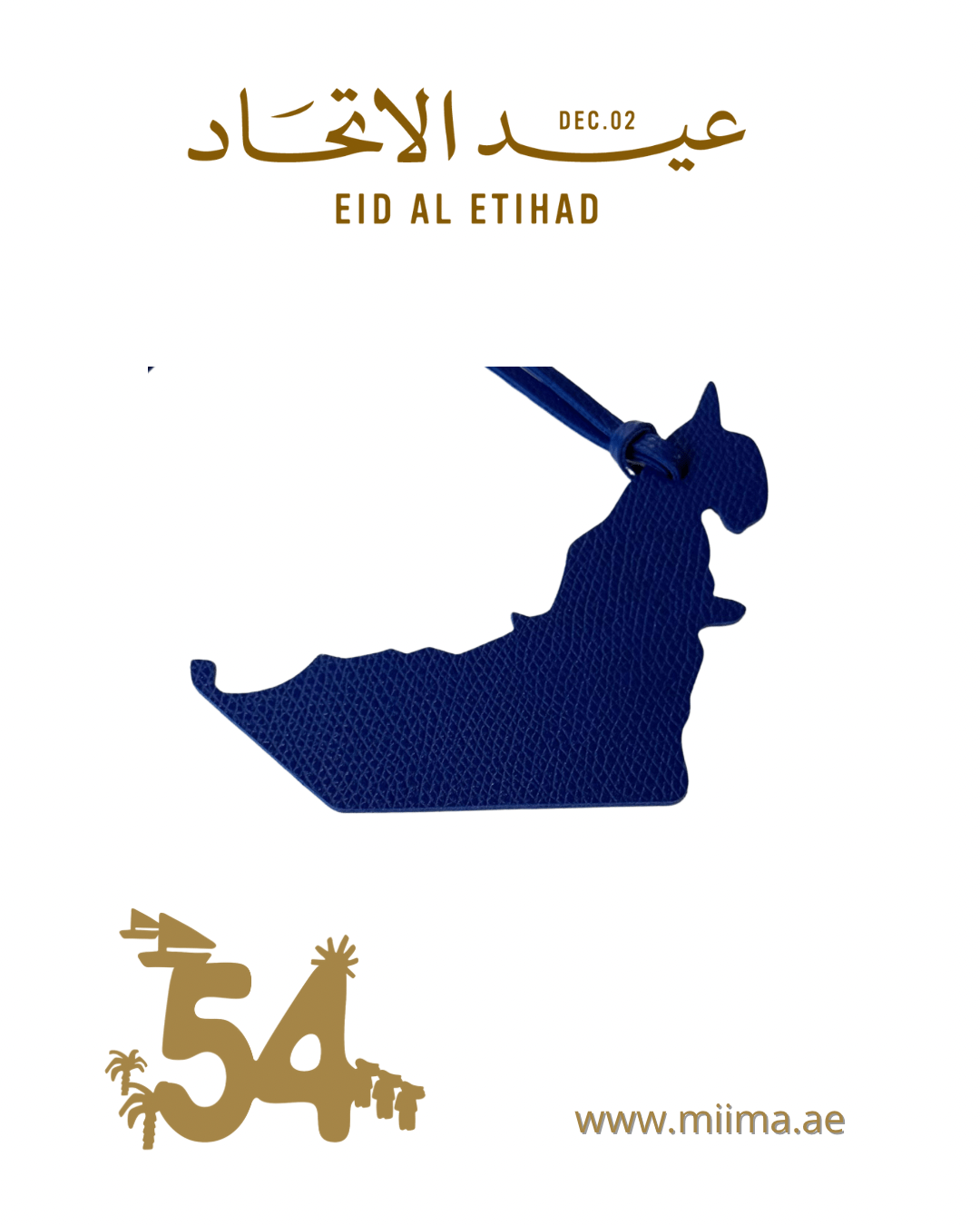 UAE Map Charm Collection - MiiMA Store