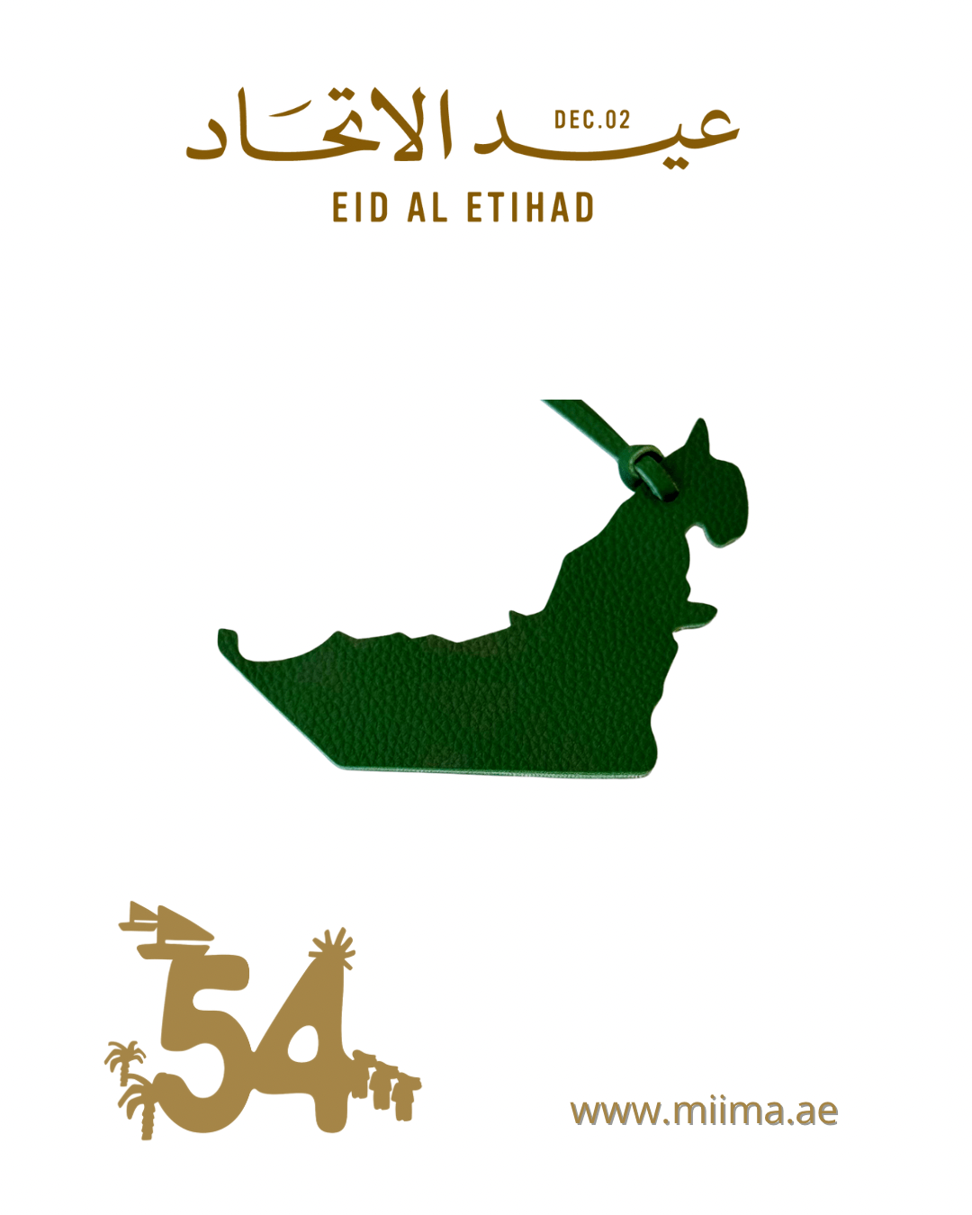 UAE Map Charm Collection - MiiMA Store