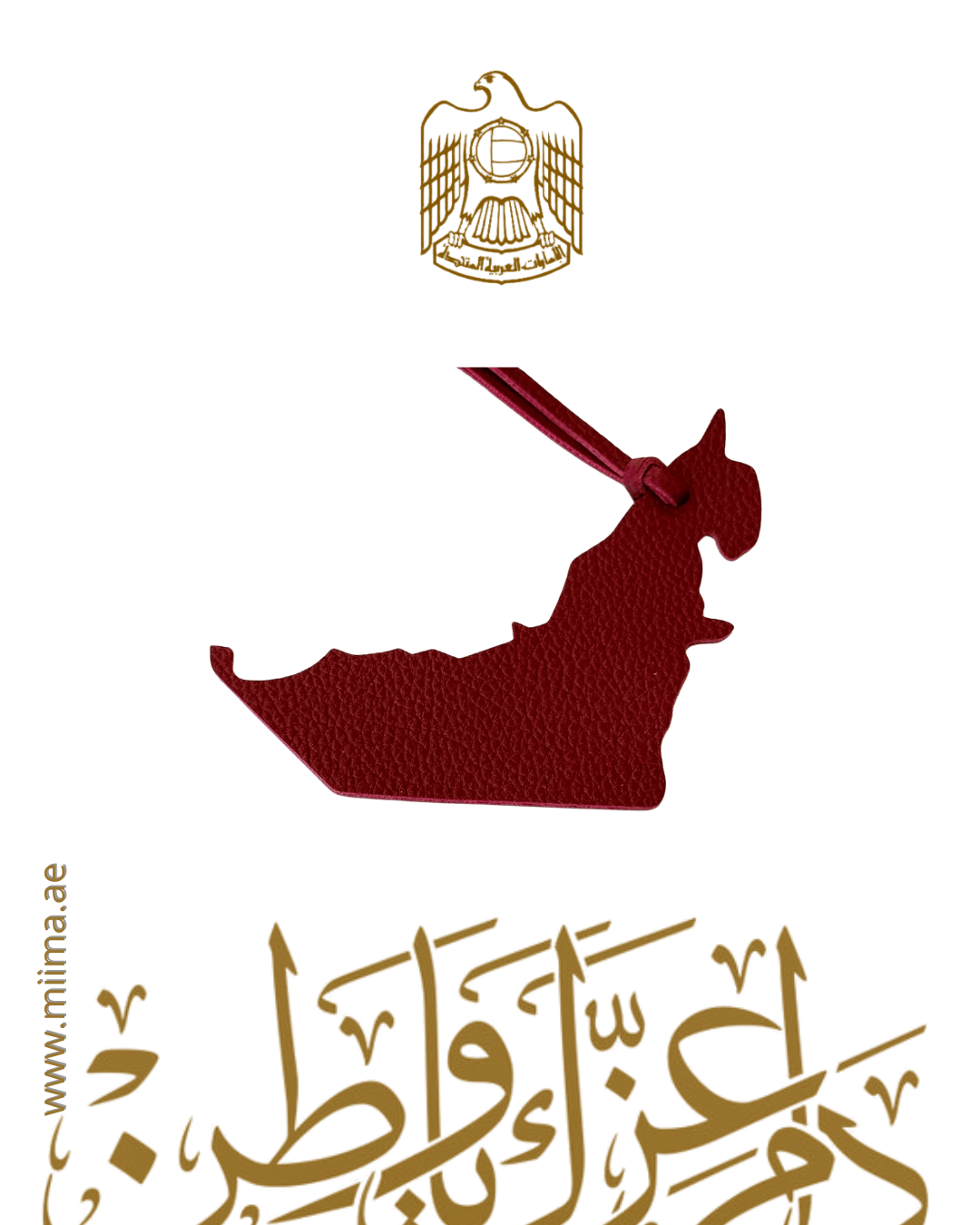 UAE Map Charm Collection - MiiMA Store
